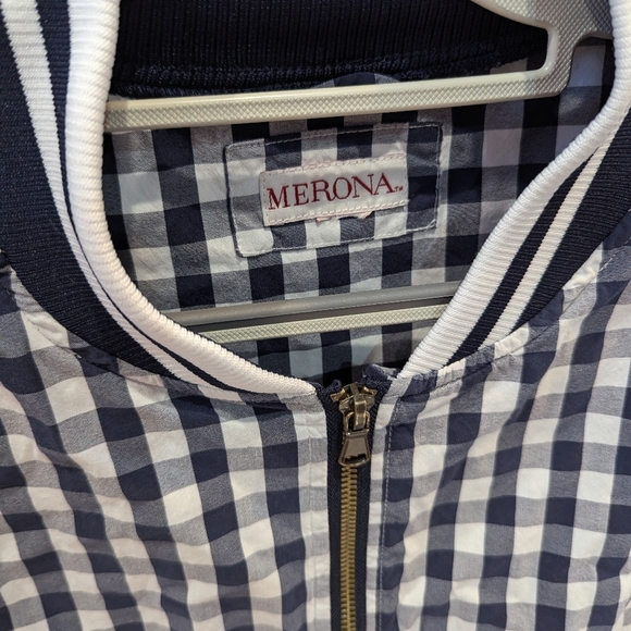 Merona Black and White Checkered Jacket - Picture 5 of 15